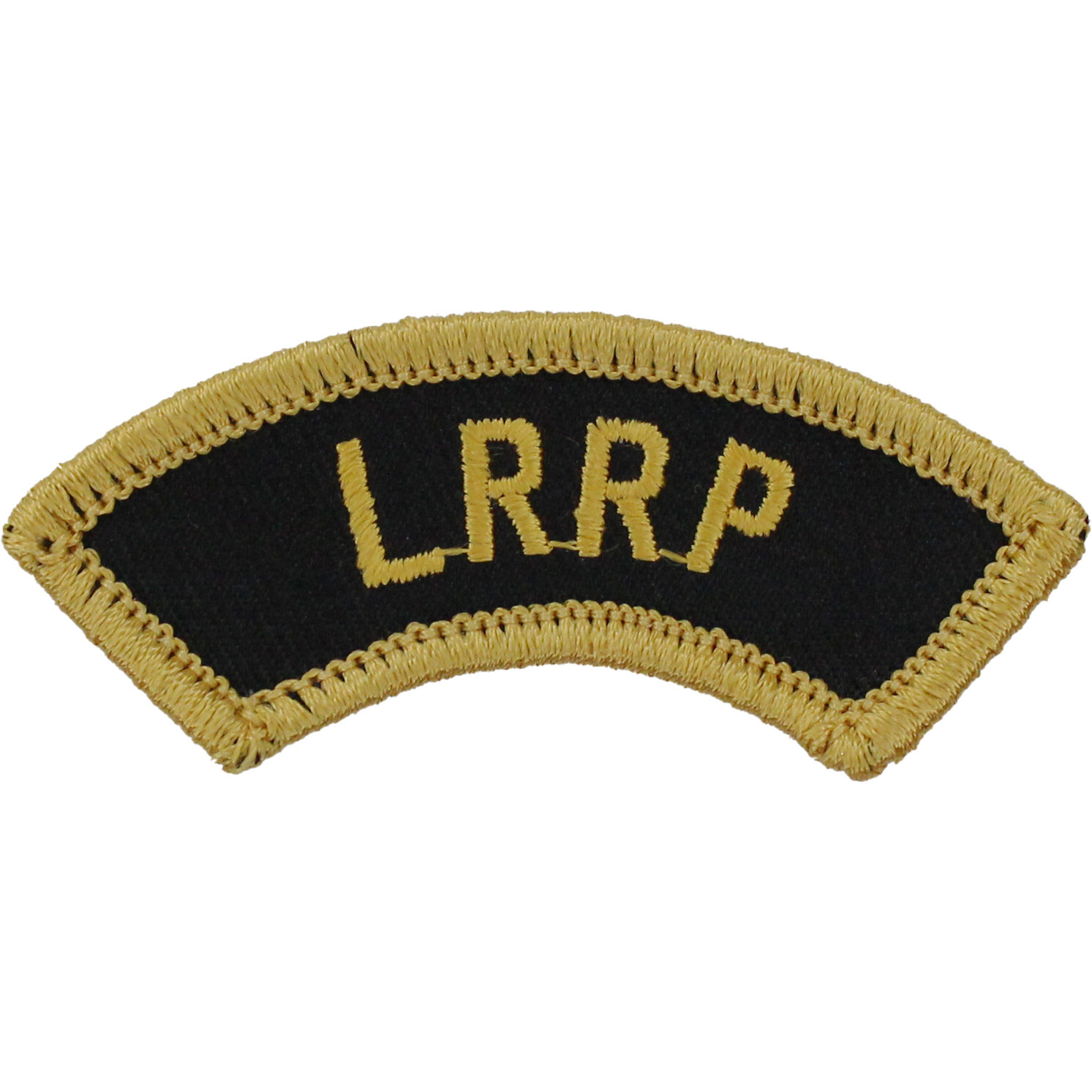 LRRP TAB Black / Gold ( 2 1/2" x 3/4" ) P218