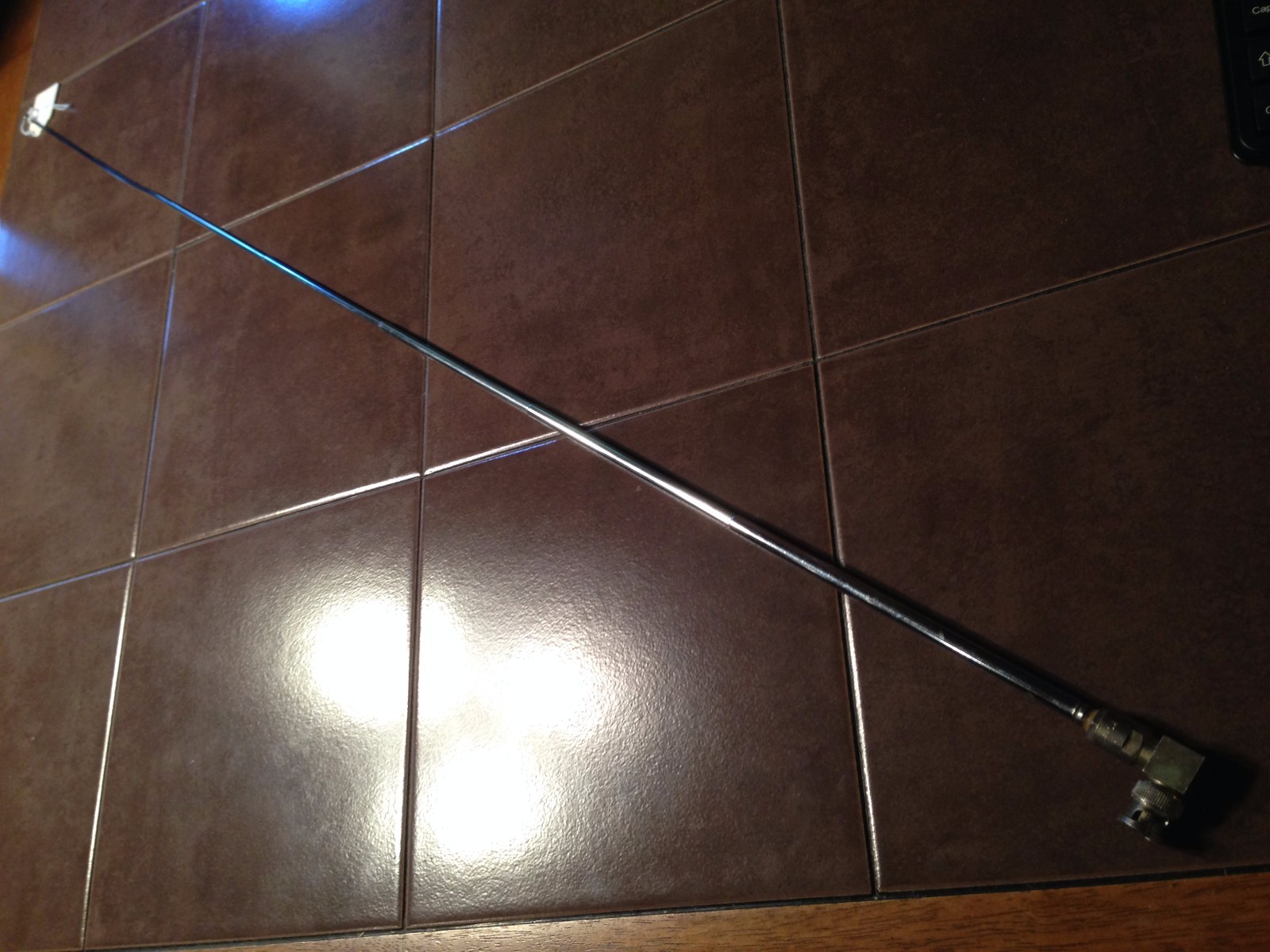 VHF Telescoping Antenna, 7.125" to 34.5"