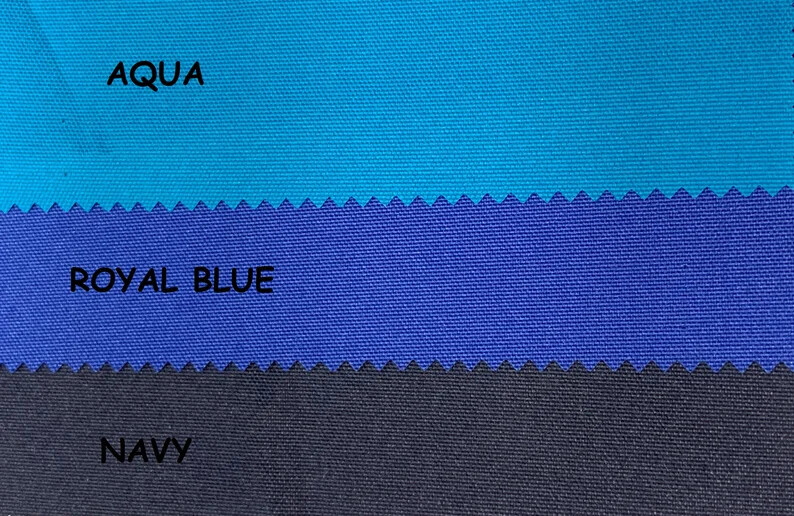 Waterproof Canvas Indoor/Outdoor Fabric - %100 Waterproof Solid Fabric- 60" wide