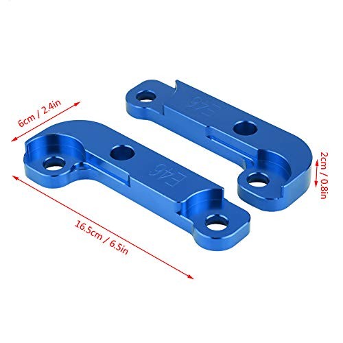 Aluminium Drift Lock Adapter Kit for E46 M3 Increasing Turn Angle 25 Blue
