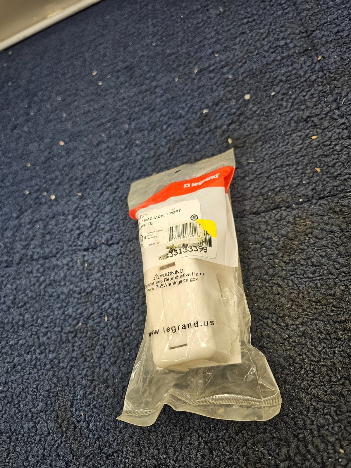(QTY 15) LEGRAND 404TJ1 TracJack Surface Mount Box, One Unit Module Single Side