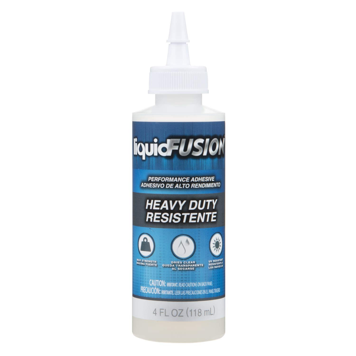 Liquid Fusion Heavy-Duty Glue 4 Fl Oz, Maximum Strength, Nontoxic & Dries Clear,