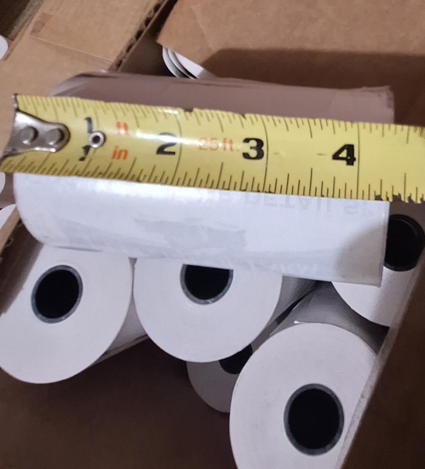 4 3/8in Thermal Printer paper O'Neil Zebra 1ct (have a lot of 16, buy how many )