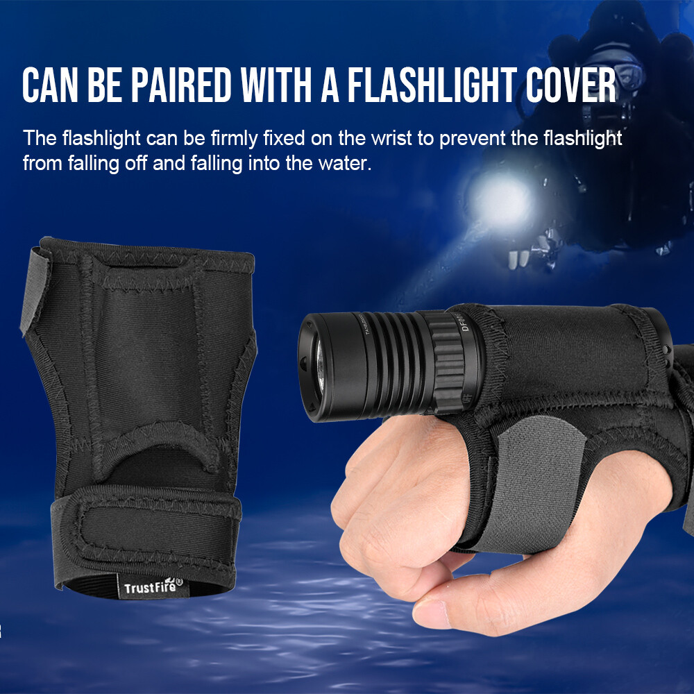 Trustfire 2300LM LED Scuba Light underwater flashlight Diving Light Flashlight W