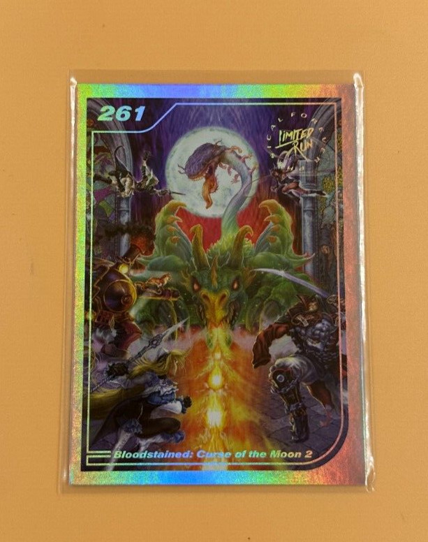 Limited Run Games LRG Trading Card Bloodstained: Curse of the Moon 2 #261 Silver