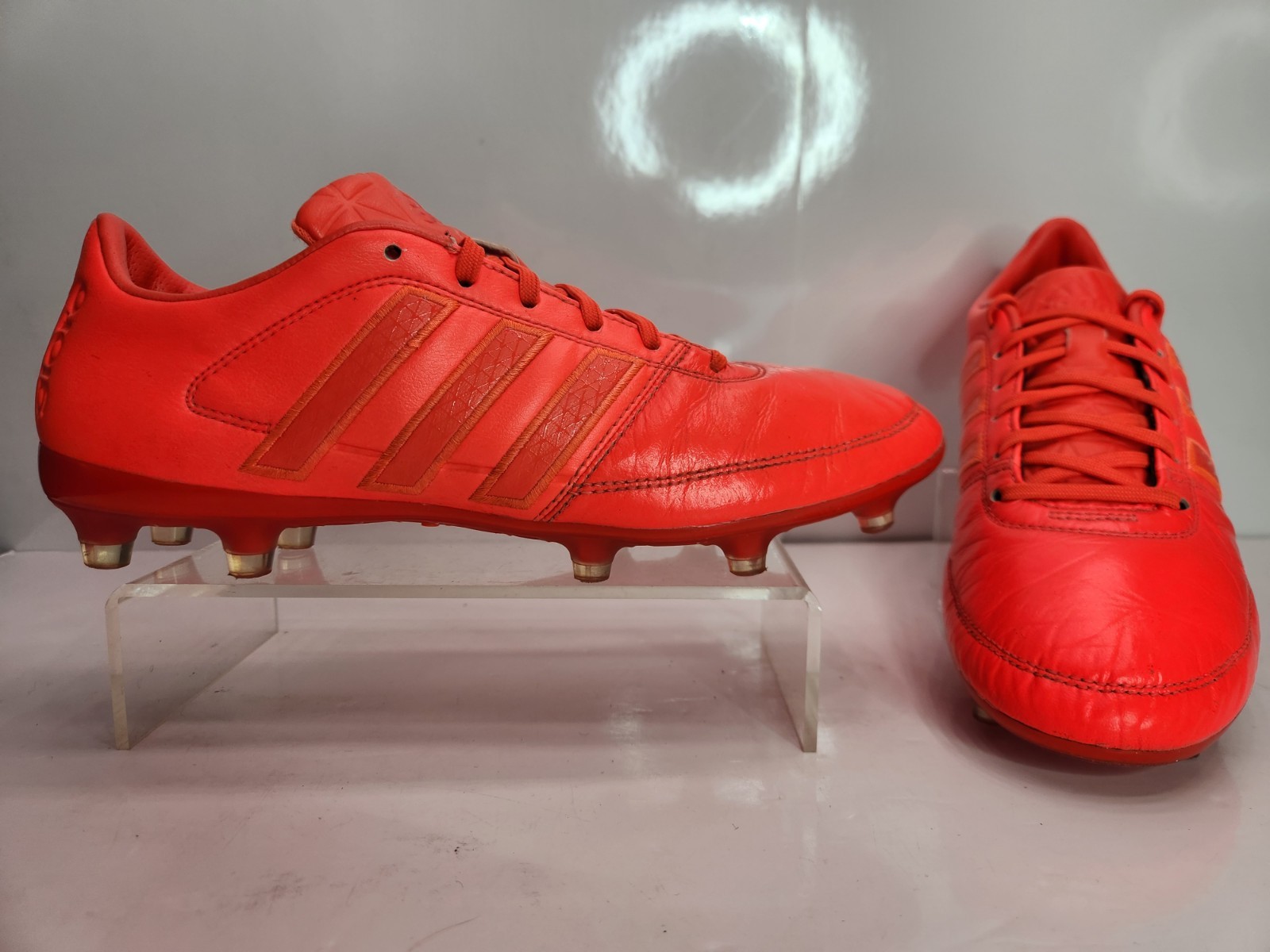 Adidas Gloro 16.1 FG - Mens US 8 - Firm Ground Cleats - Neon Pink Orange
