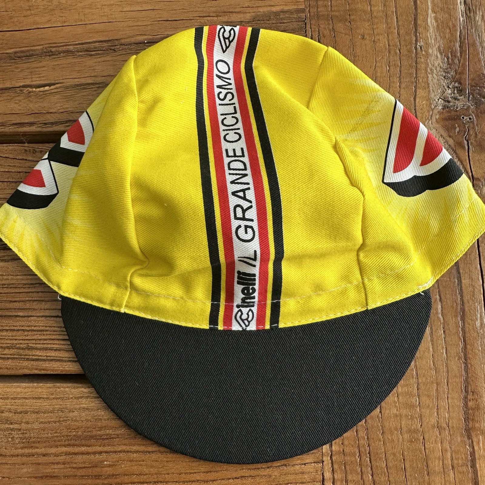 CINELLI Burst Team Cycling SAMPLE Cap - Bike Hat - Pace Sportswear FREE SHIP !!