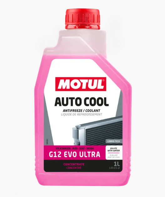 MOTUL INUGEL G12 EVO ULTRA ANTIFREEZE COOLANT CAR VW AUDI SEAT SKODA VAG