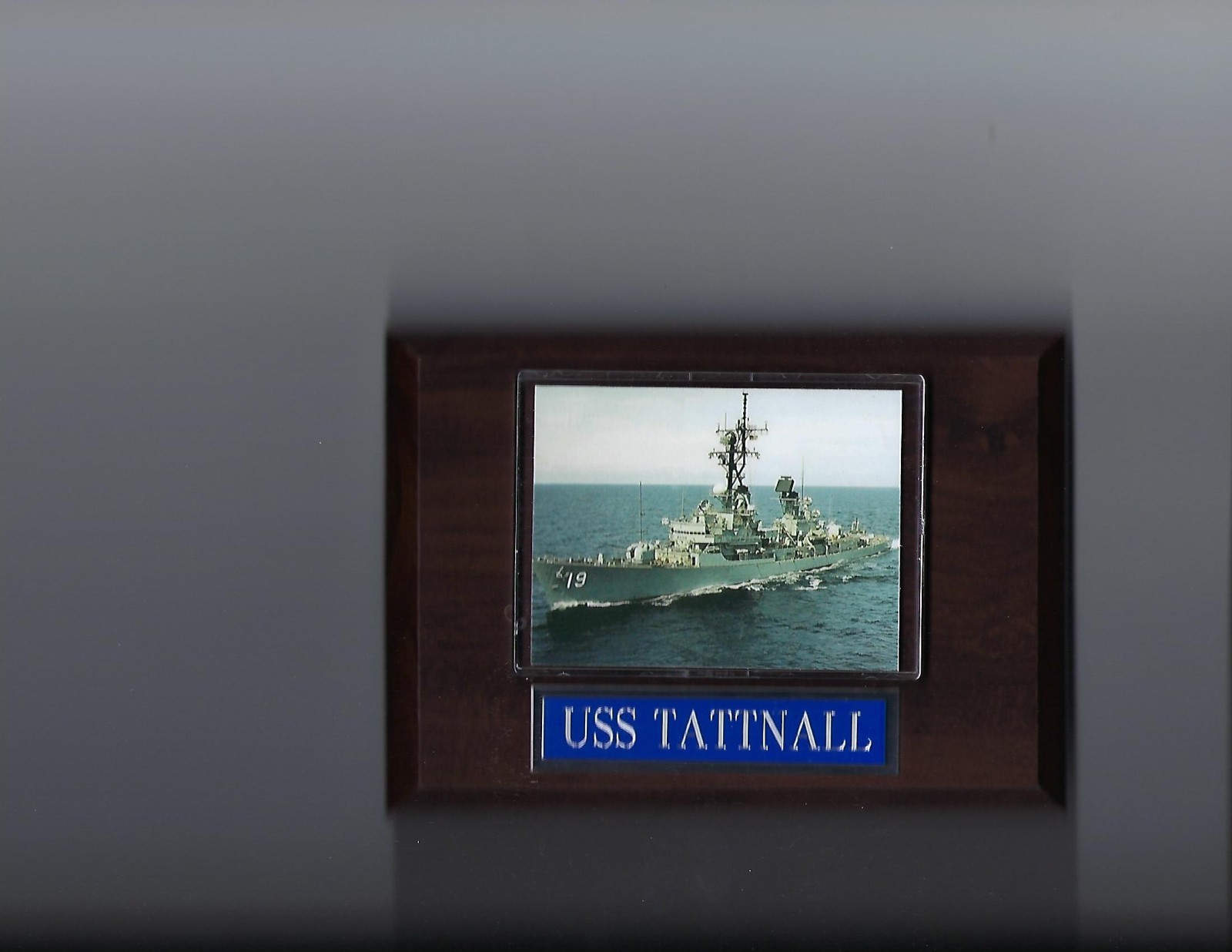 USS TATTNALL PLAQUE DDG-19 NAVY US USA MILITARY SHIP GUIDED MISSILE DESTROYER