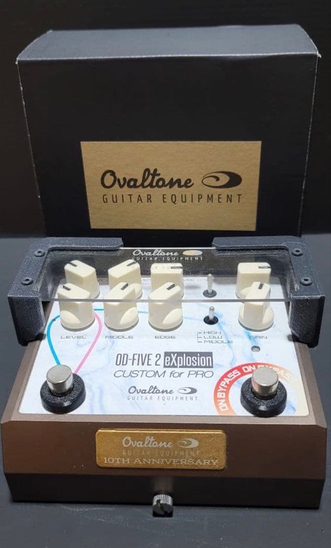 Ovaltone OD-FIVE 2 eXplosion CUSTOM for PRO 2ch Overdrive Guitar Pedal