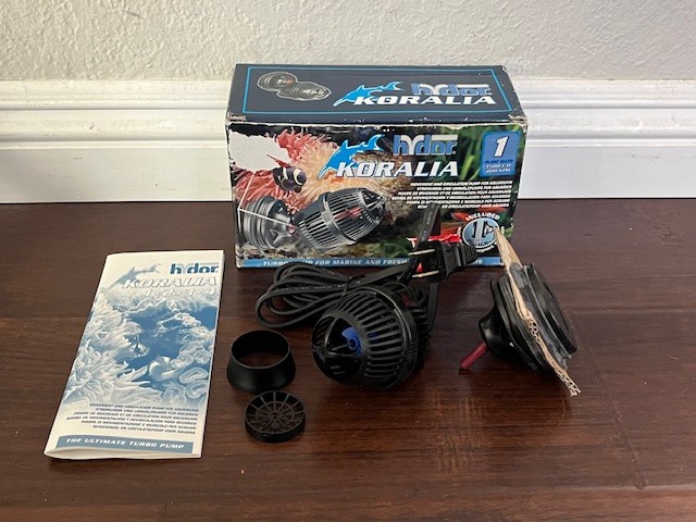 Hydor Koralia 1 Circulation & Wave Aquarium Water Pump 400 GPH
