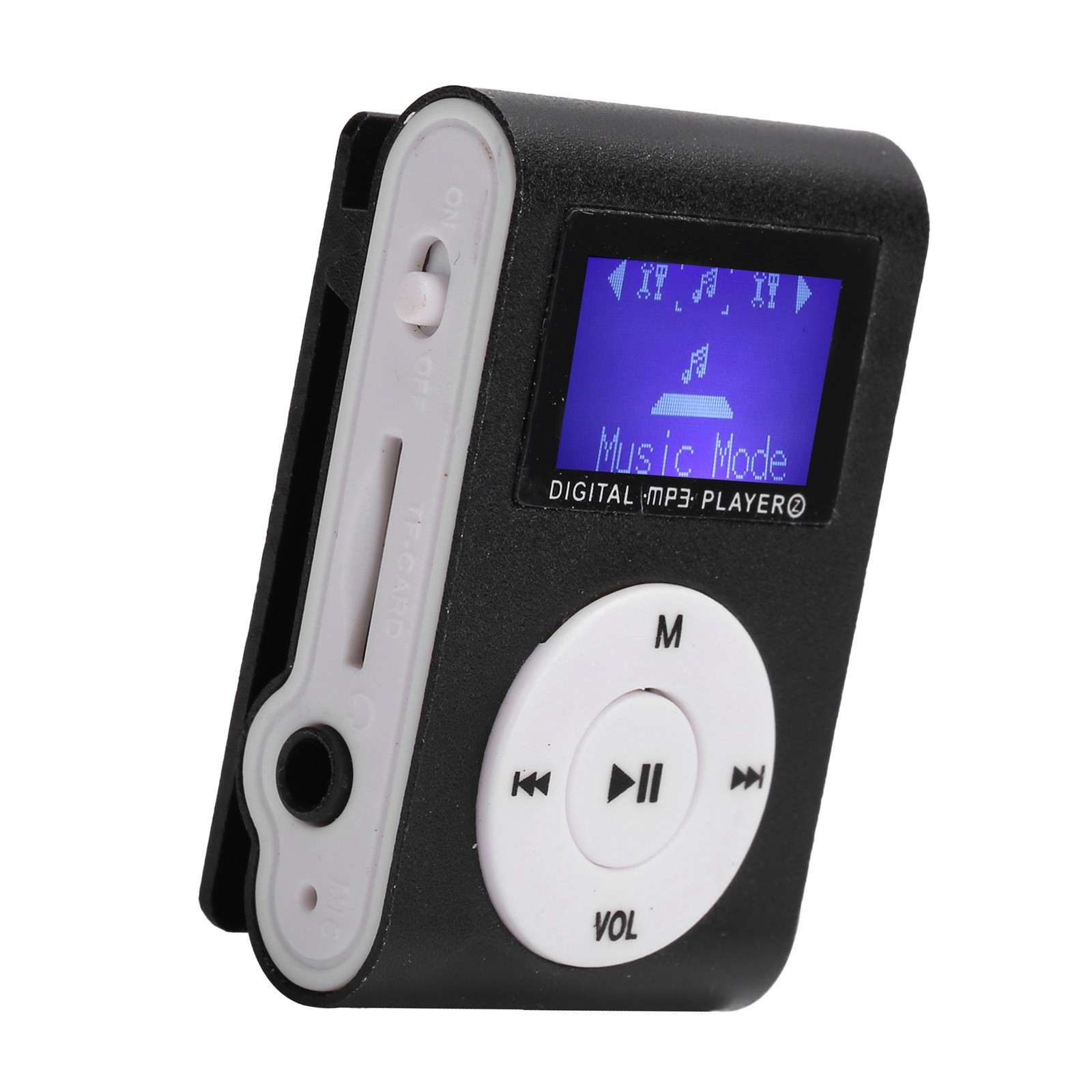 Portable Mini MP3 Music Playerorts BackClip LCD Screen MP3 Support Memory BEA
