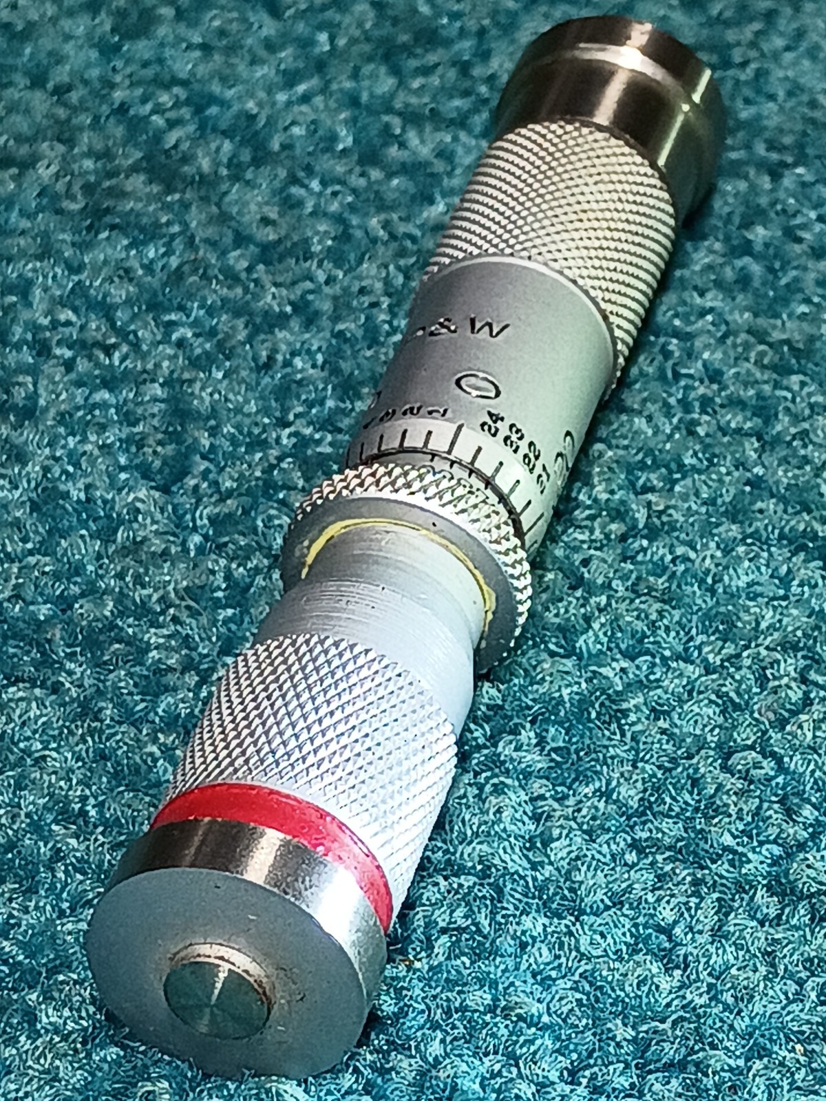 Pratt & Whitney Precision Inside Micrometer Head 0-1 in 0.001 in Resolution