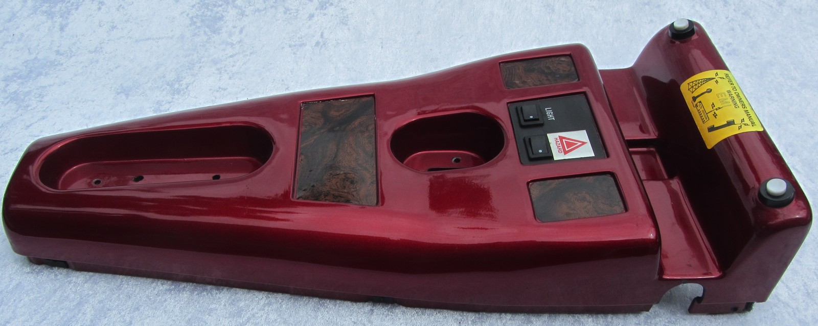 "PRIDE HURRICANE" ~ "FOREPANEL" with LIGHT SWITCH BLINKERS NICE RED COLOR