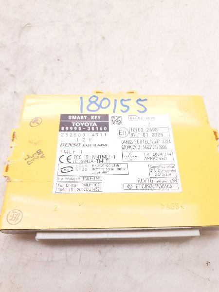 2010 LEXUS GS350 THEFT-LOCKING SECURITY CONTROL MODULE ECM ASSEMBLY