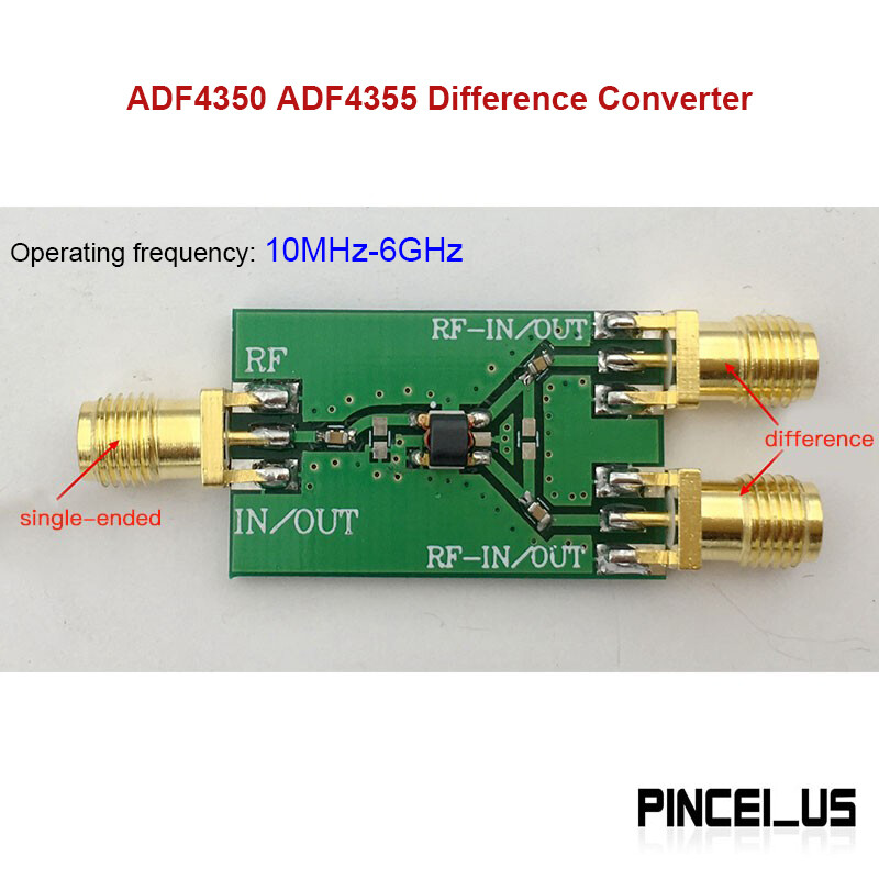 ADF4350 10MHz-6GHz Difference/Signal Converter One End-Differential Port