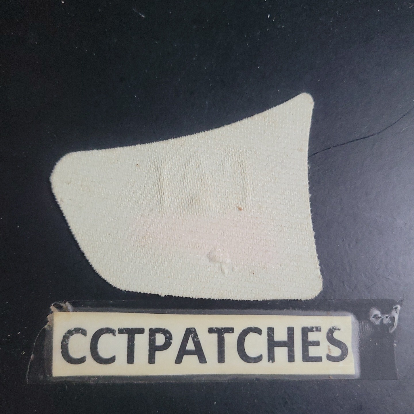 CATERPILLAR CAT RACING LEATHER PATCH