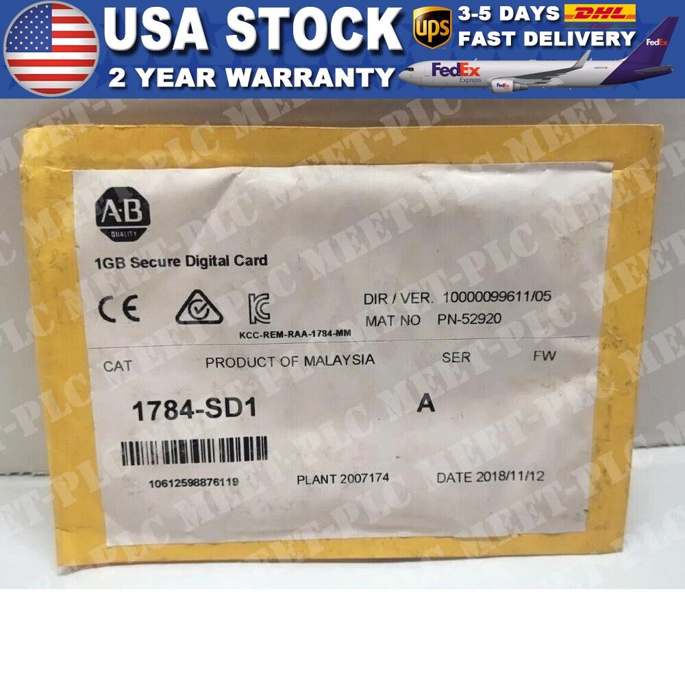 NEW Allen-Bradley 1784-SD1 Secure Digital Card 1784SD1 FREE SHIP