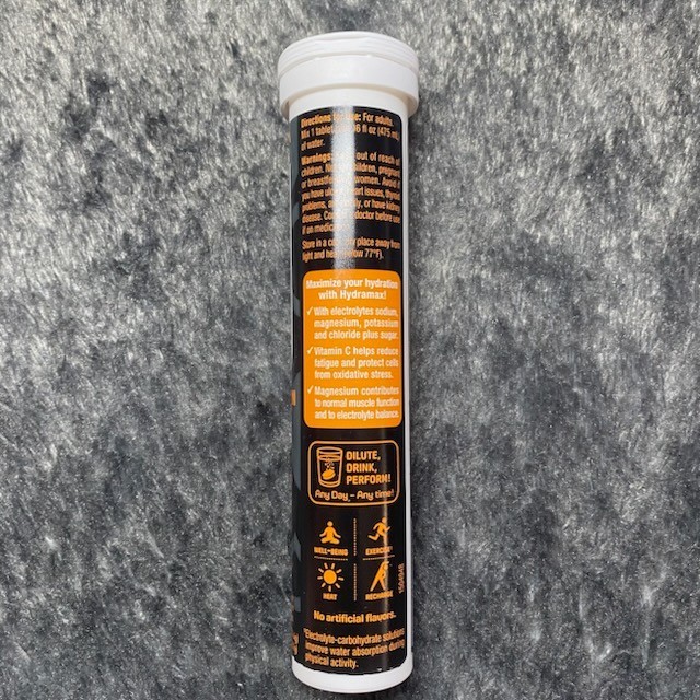 UPSA HydraMax Hydration Orange Electrolytes Effervescent 16 Tabs New