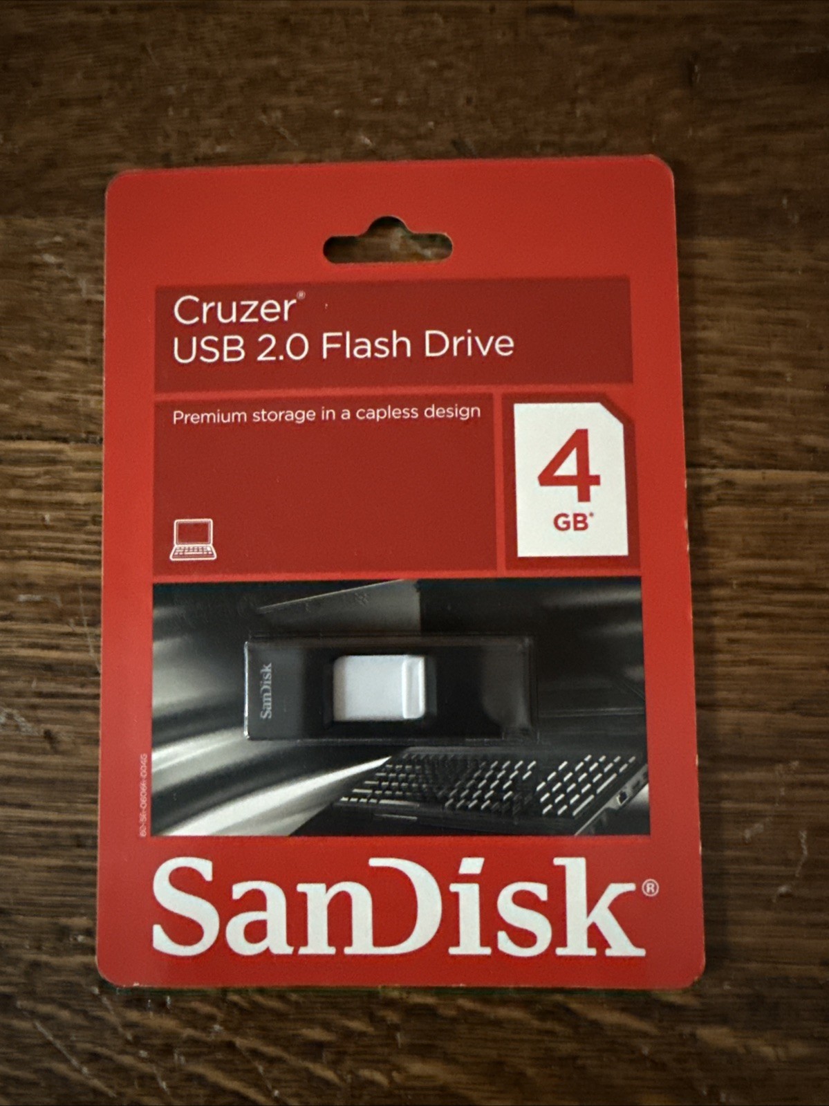 Sandisk Cruzer 4GB USB 2.0 Flash Drive Model SDCZ36 - Brand New