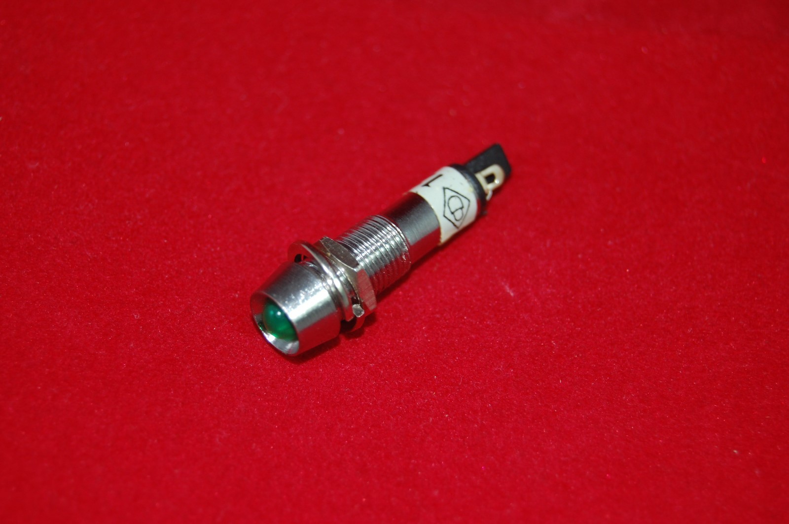 5 Pcs 120V AC Cutout 8mm Metal Green LED Indication Signal Pilot Lights