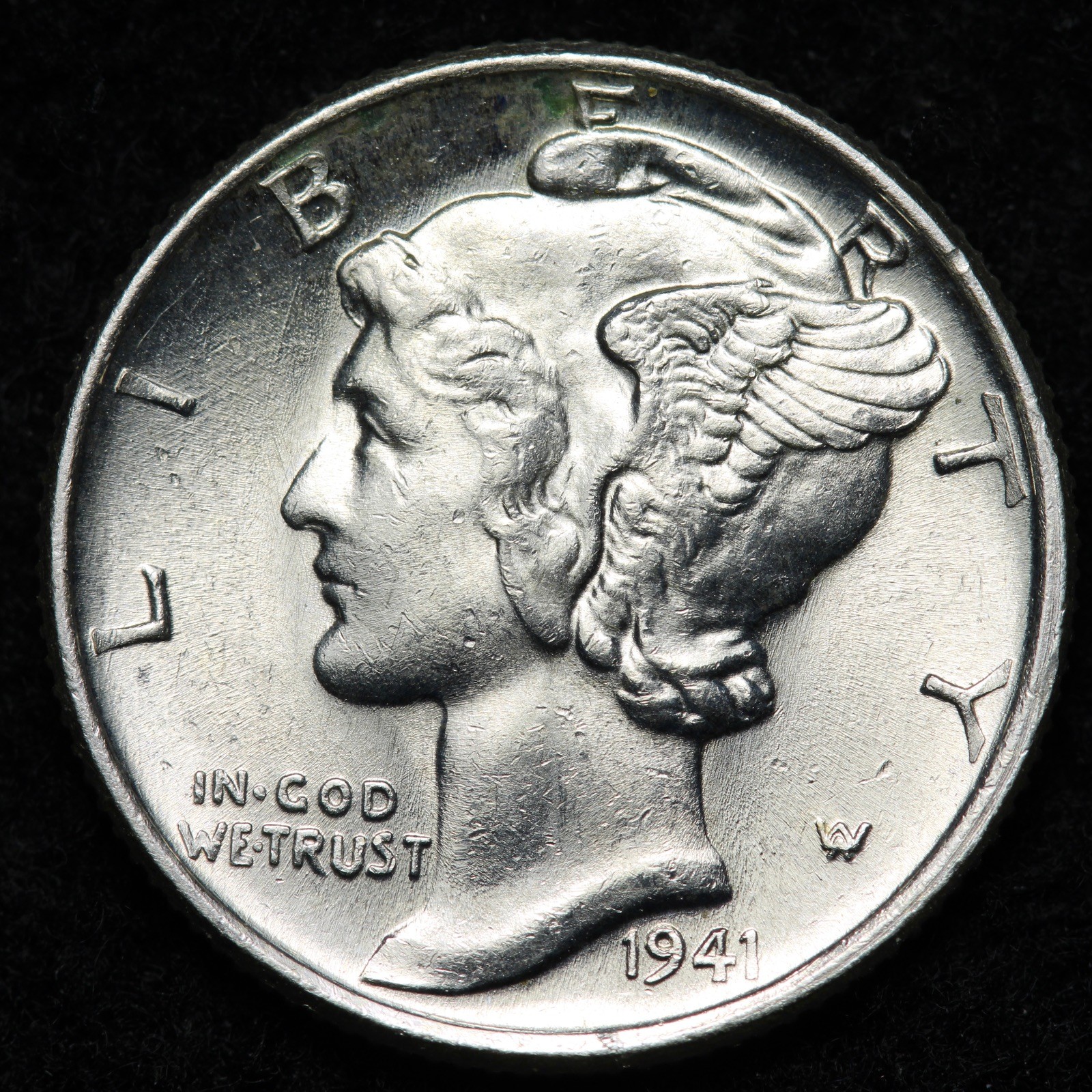1941 Mercury Silver Dime BU *UNCIRCULATED* MS E275 GQWR