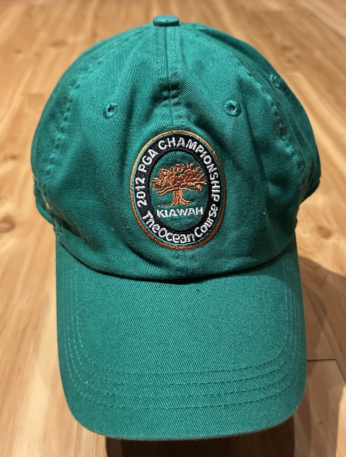 2012 PGA Championship Kiawah Island Ocean Course Green Golf Hat Cap Adjustable