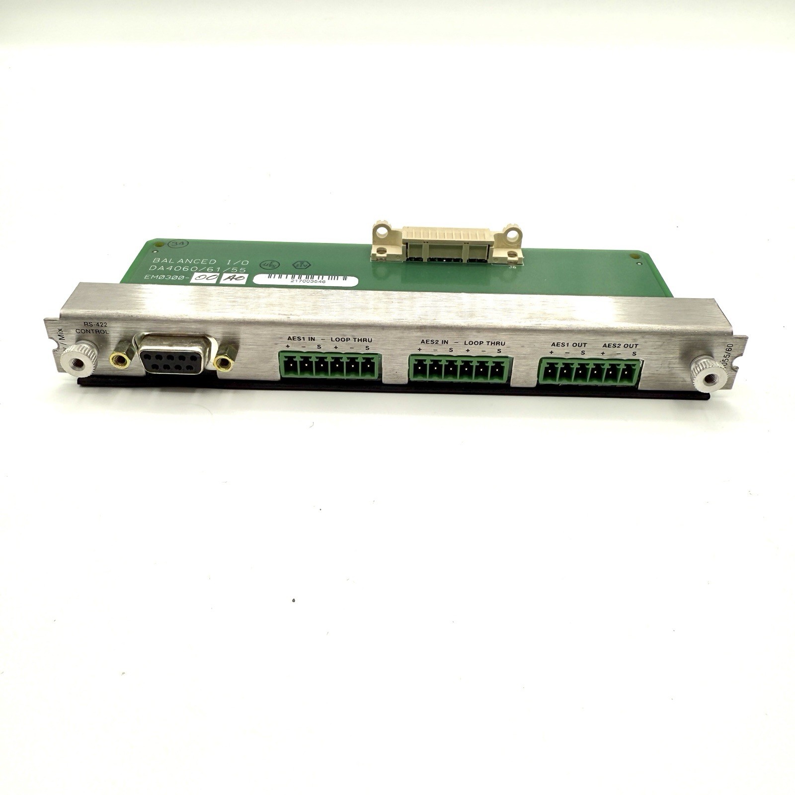 NVision DA4060/61/55 AES Delay Module Part# EM0300-00 PC0362-00