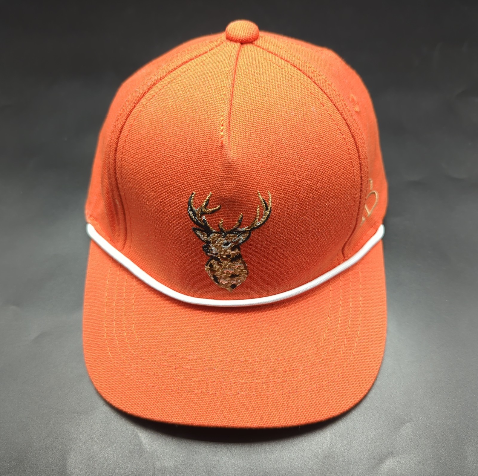 Buck Brothers hat orange adjustable snapback cap - Child size