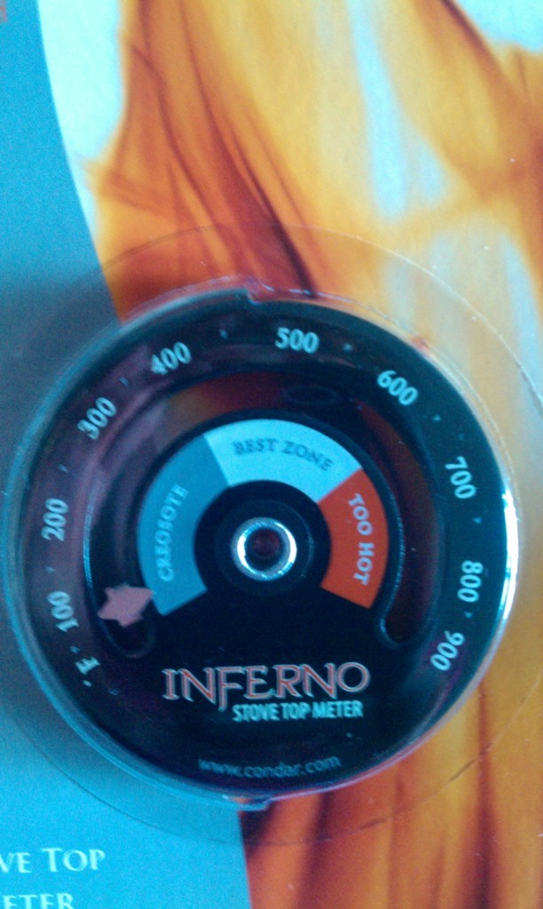 Condar 3-30 INFERNO® Stove top Woodstove thermometer NEW in PKG