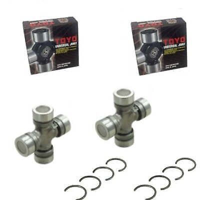 2 Universal Joint For Toyota Landcruiser FZJ75R FZJ80R FZJ78R FZJ79R Rear
