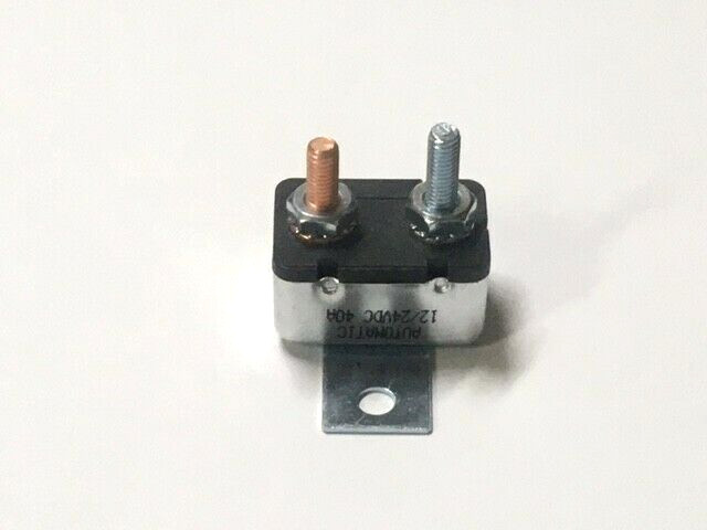 AUTOMOTIVE 40 AMP AUTO-RESET CIRCUIT BREAKER 40A ELECTRIC WIRING POWER SWITCH