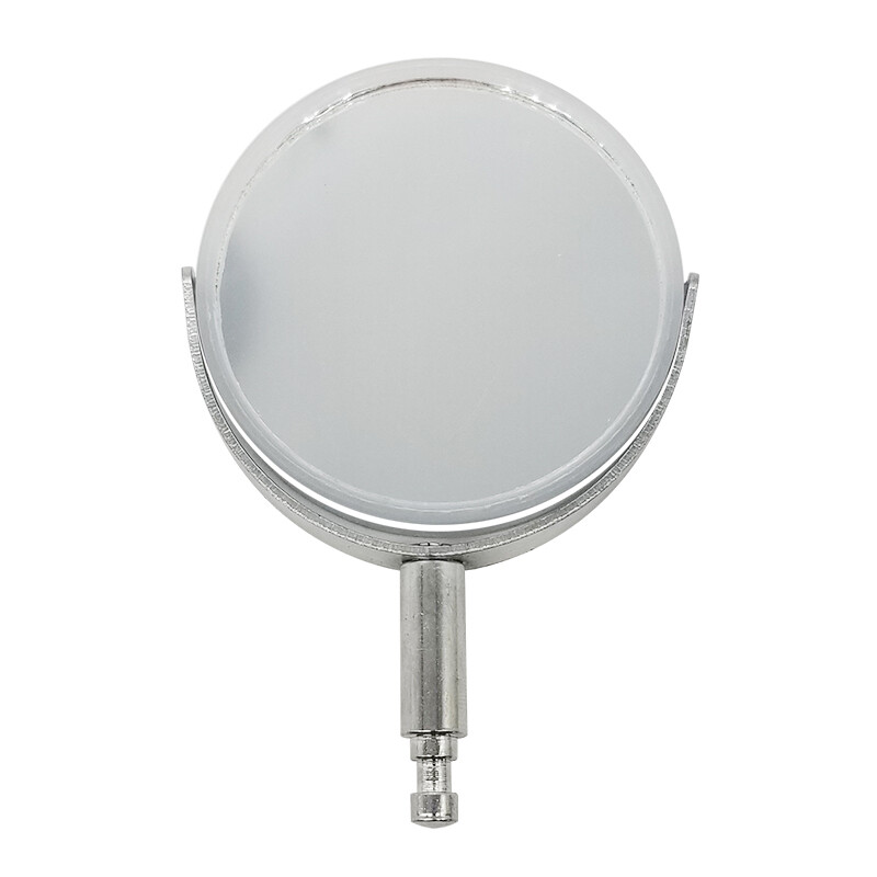 Metal Microscope Mirror Bracket w/ Glass Microscope Mirror Reflector Assembly