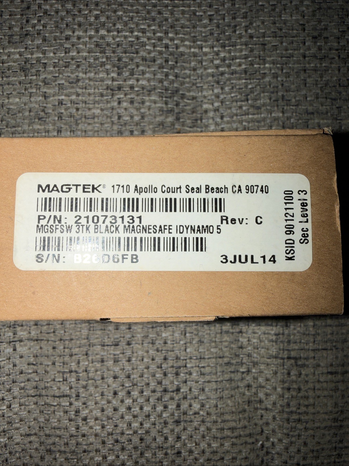 MagTek iDynamo Magnetic Stripe Reader 21073131