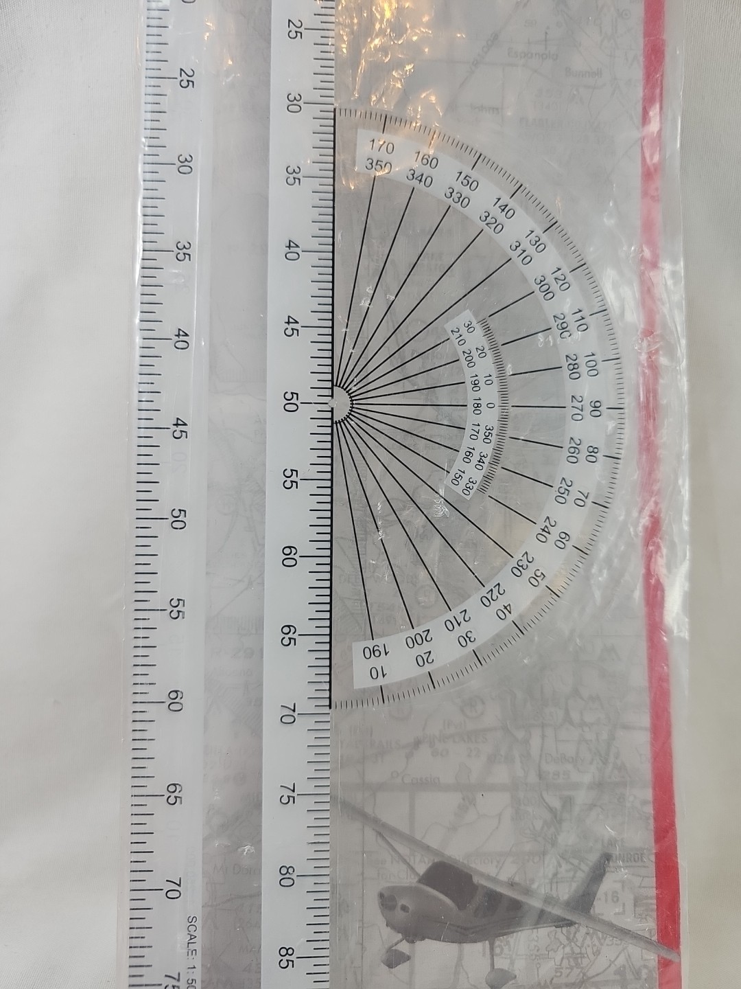 Gleim Navigational Plotter Sectional/World Aeronautical Terminal Area Chart