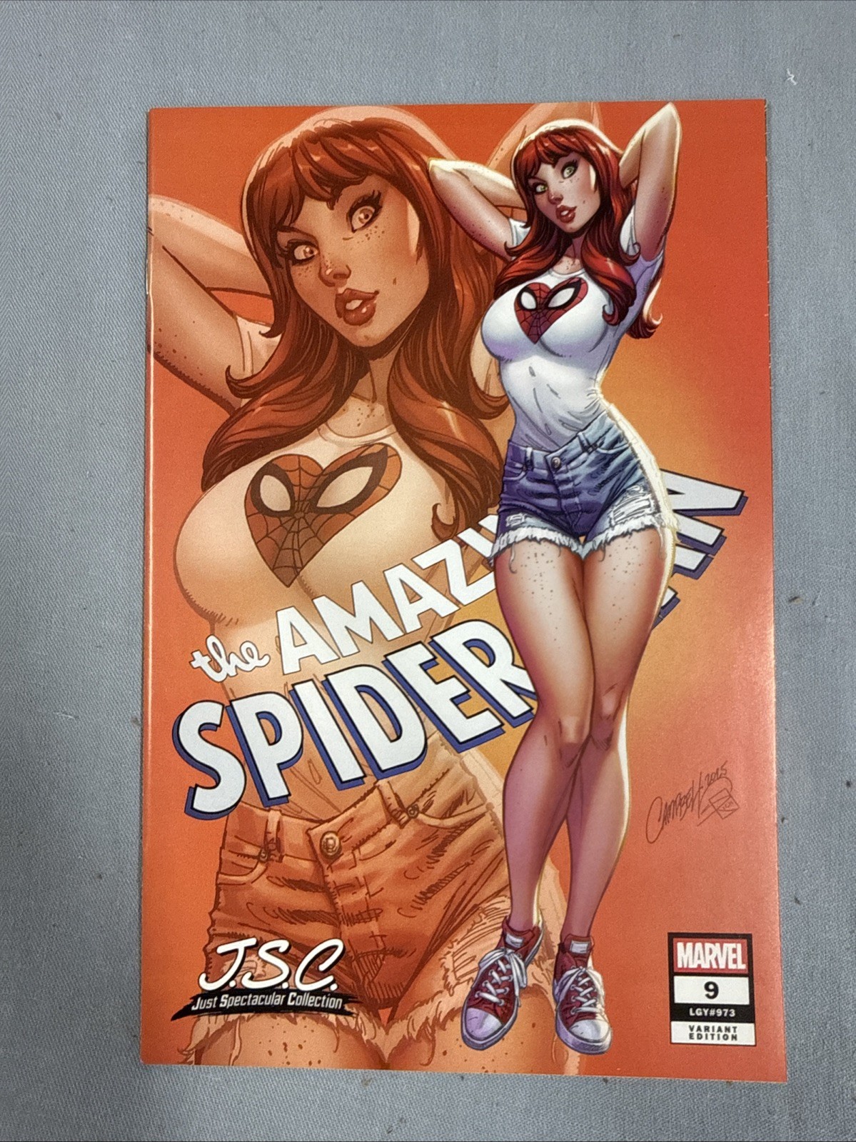 Marvel Comics AMAZING SPIDER-MAN #9 J. SCOTT CAMPBELL Variant (2025) JSC NM