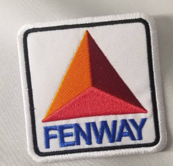 Fenway Park Sign Patch Boston Baseball Landmark Embroidered Approx 3.25x3.25"