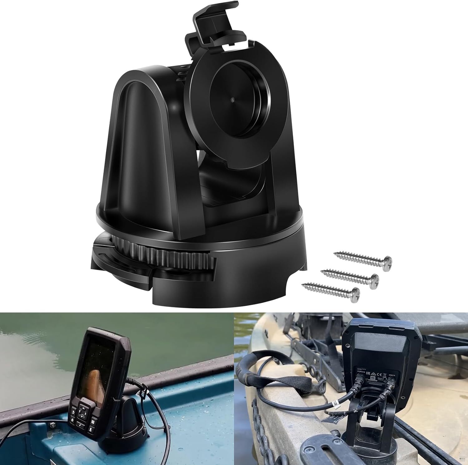010-12439-10 Tilt/Swivel Mount For Garmin Striker Plus 4/4Cv, Striker Vivid 4cv