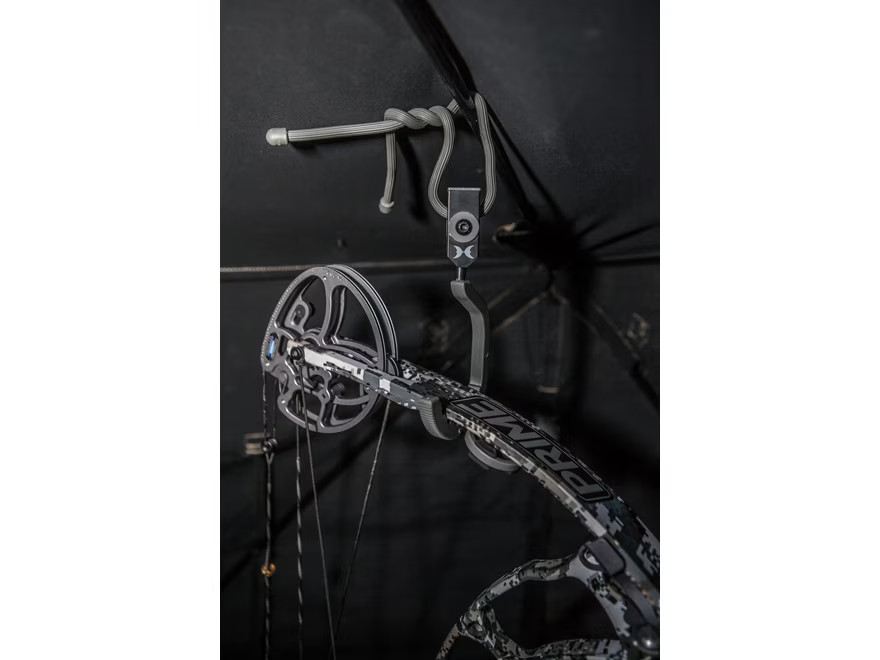 Hawk Hookster Bow and Gear Hanger Gray