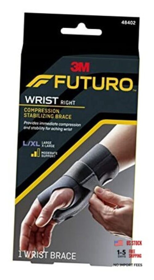 FUTURO Compression Stabilizing Wrist Brace, Large/X-Large (Pack of 1)