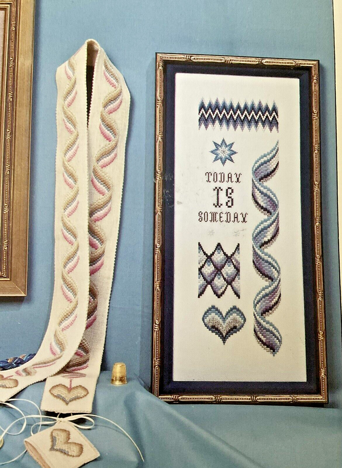 Loretta Spears Needlepoint Chart Adventures Today is Someday OOP Preowned