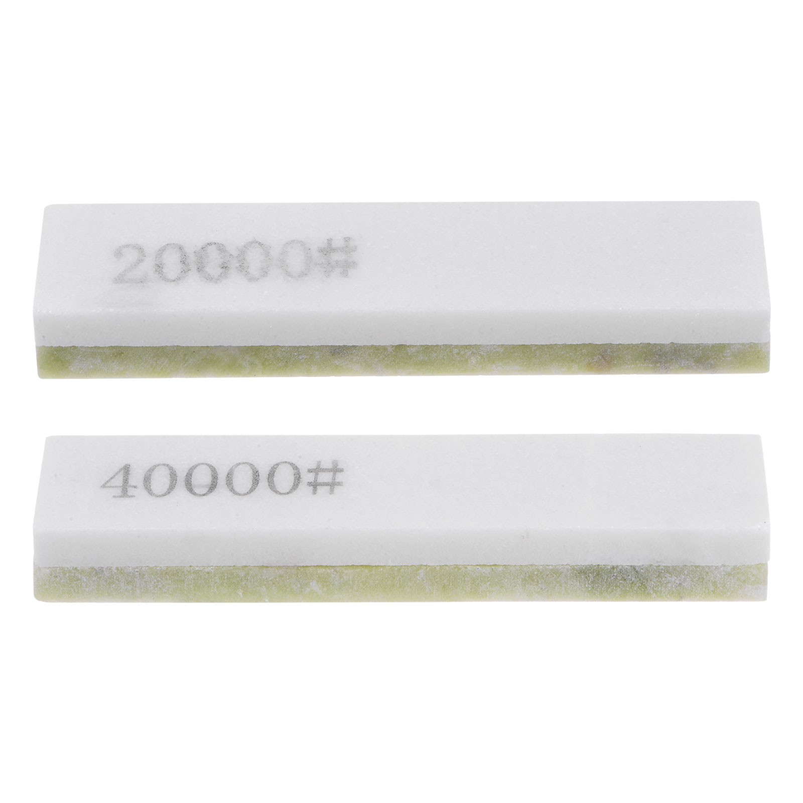 2pcs Knife Sharpening Stone Set Rectangle 10000/20000/40000 Grit