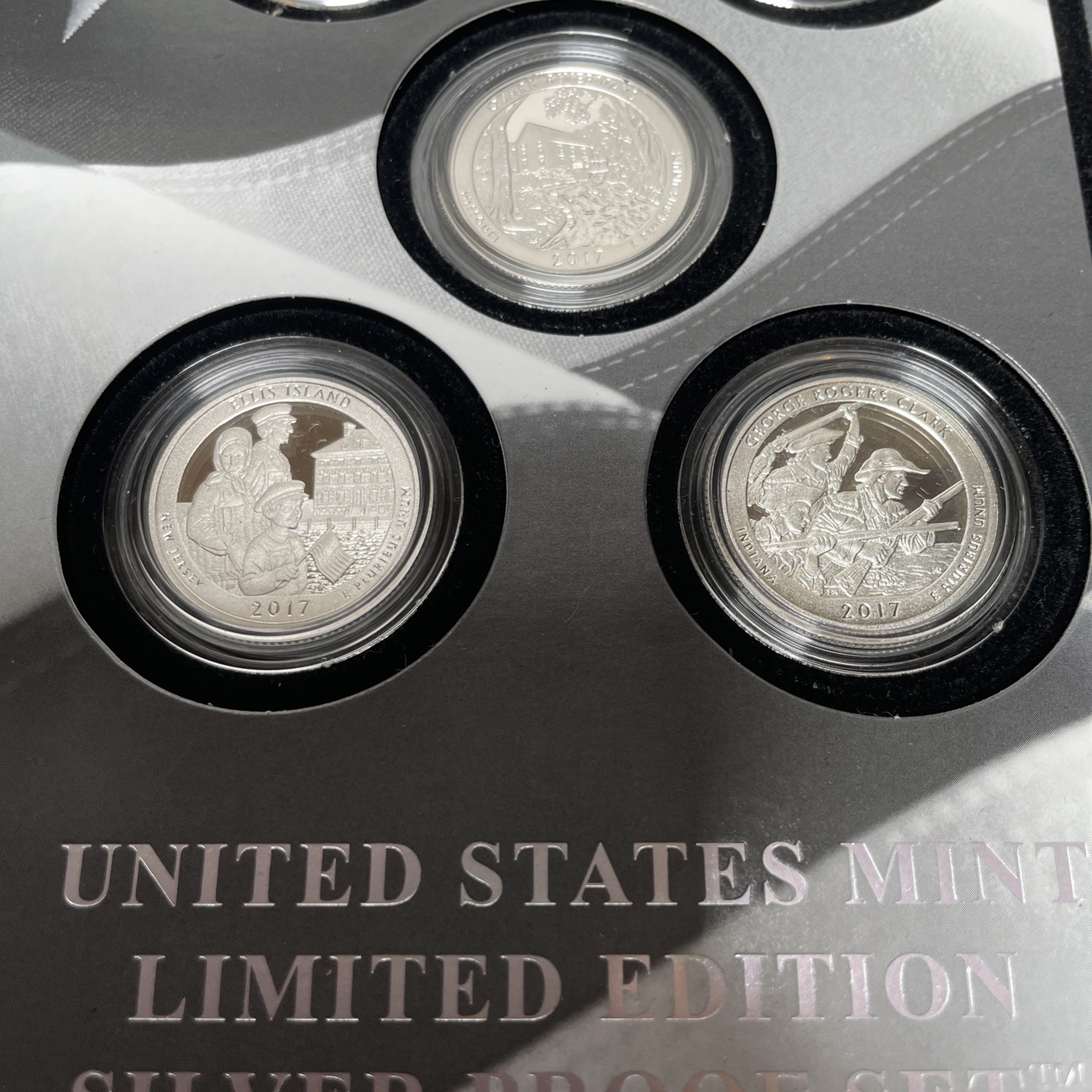 2017 U.S. Mint LIMITED EDITION SILVER PROOF SET w/COA