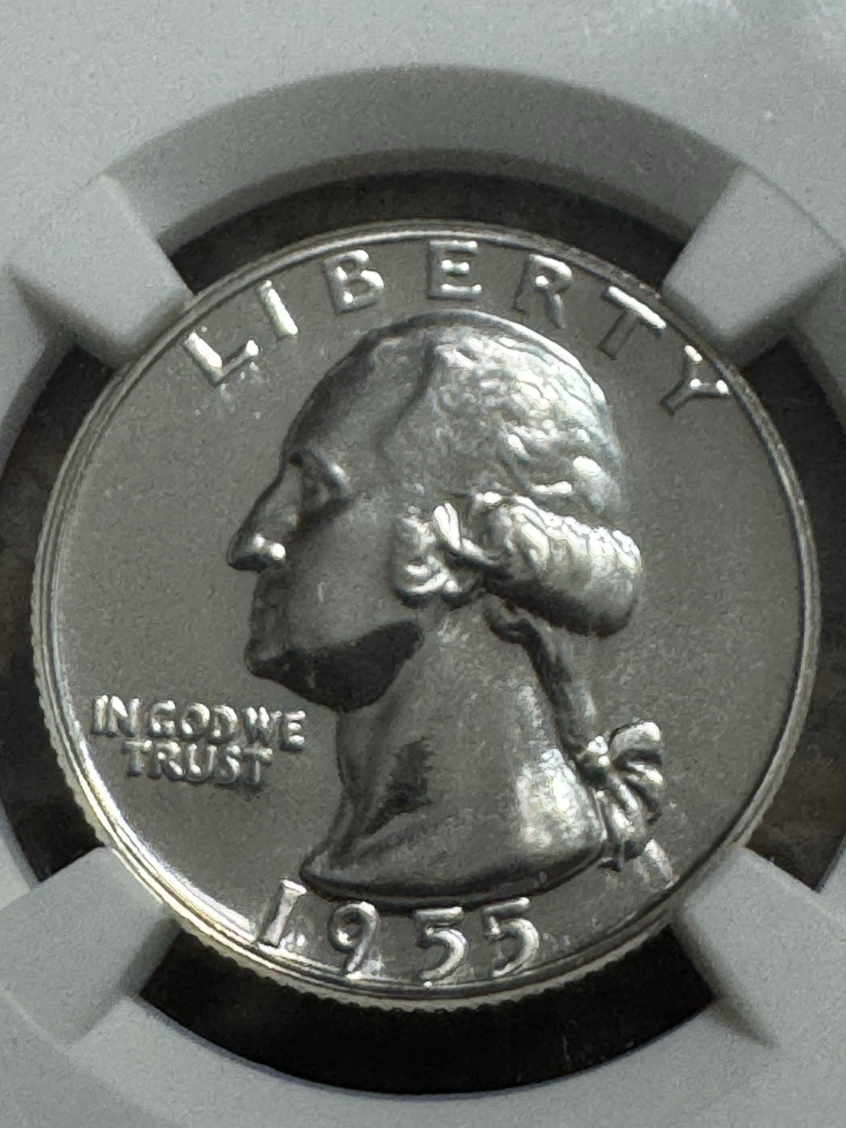 1955 Washington Quarter, NGC PF68, Free Shipping Offer