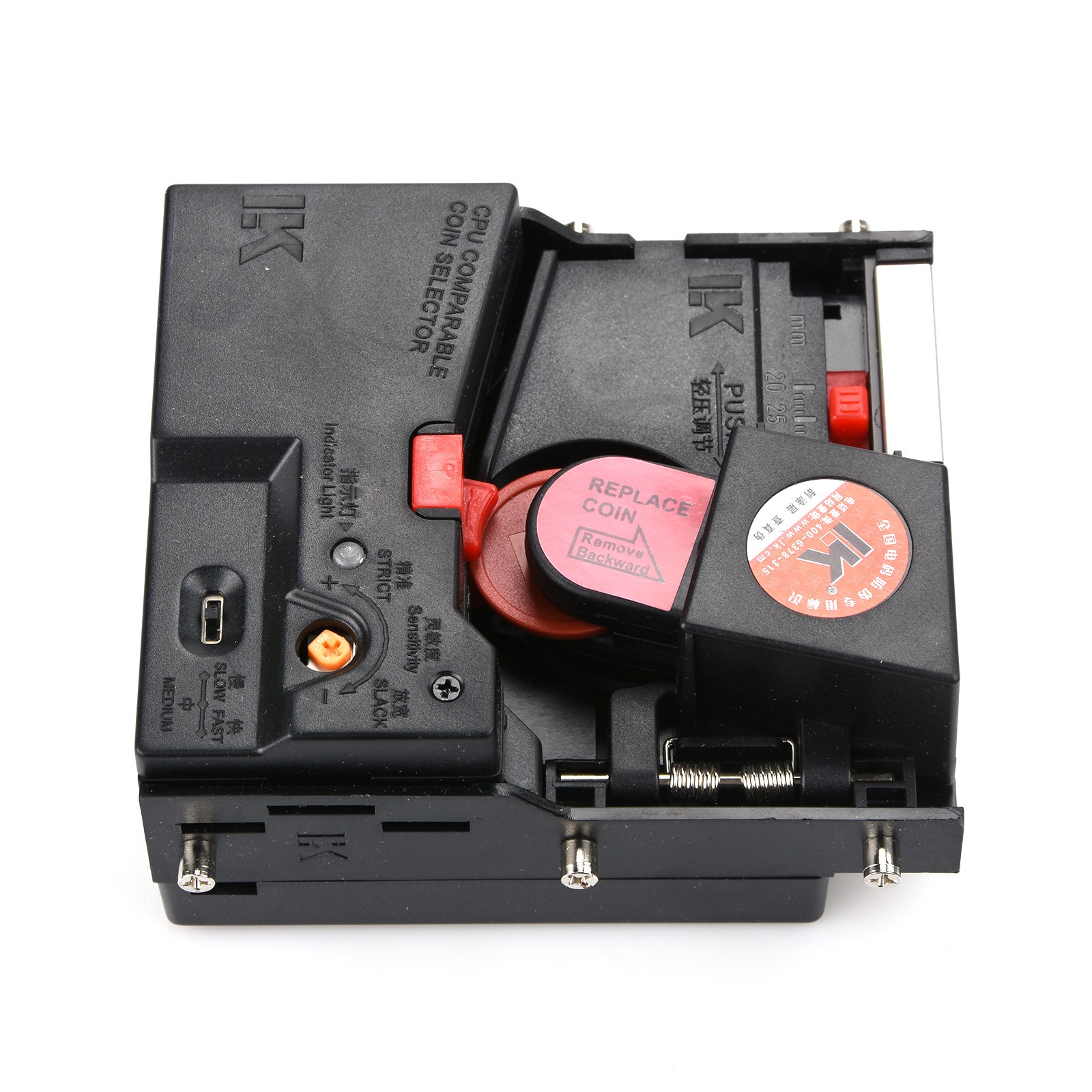 CPU Comparable Coin Selector Arcade Token Acceptor For Mechanism Vending Machine