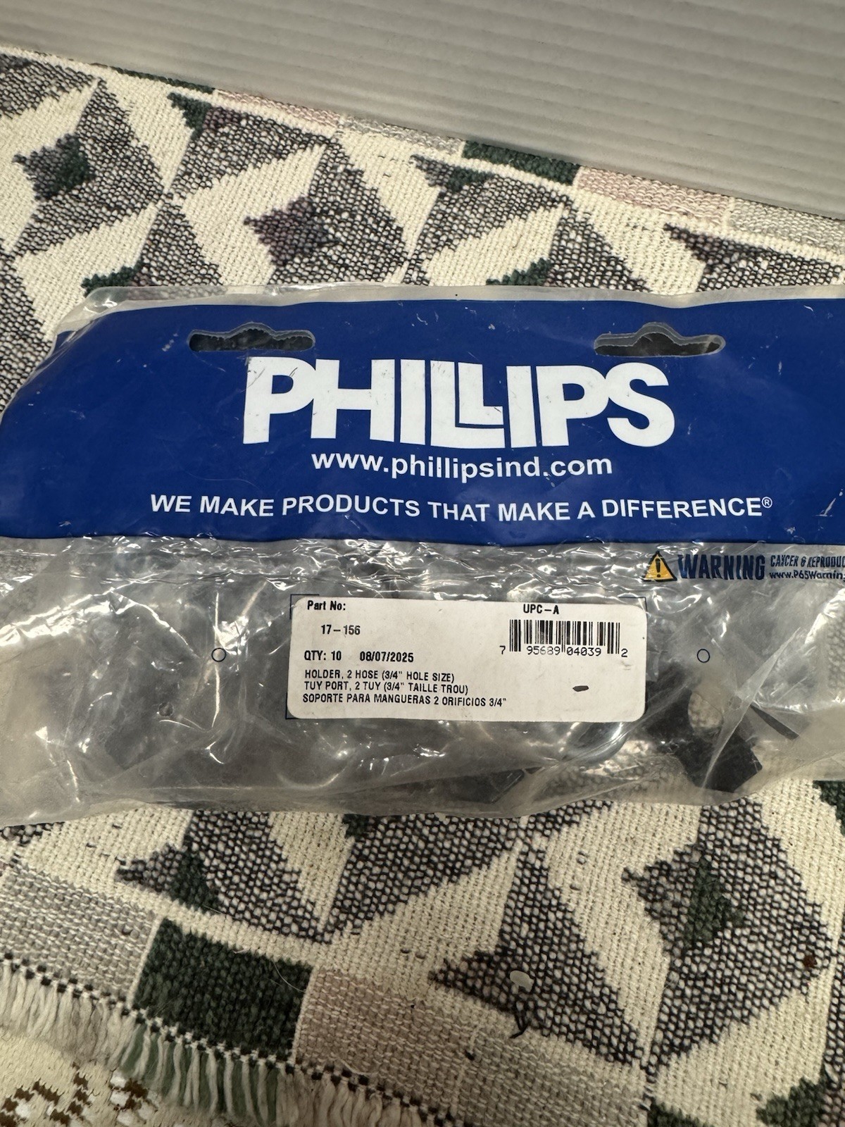 Philips 17-156 3/4" air line hose holder