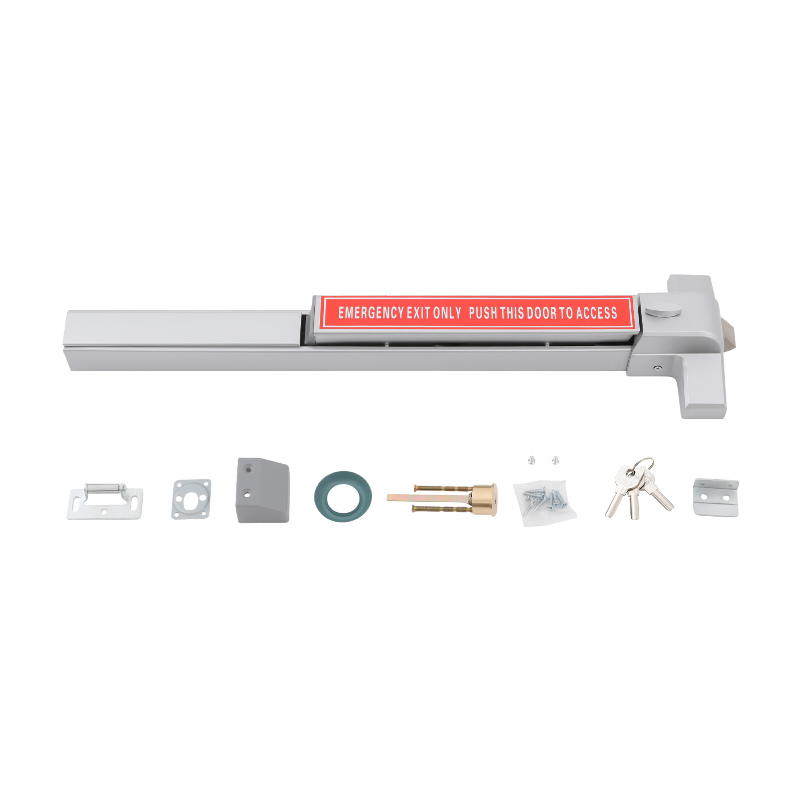Emergency Door Push Bar Panic Exit Device Lock Door Hardware Latch Commercial