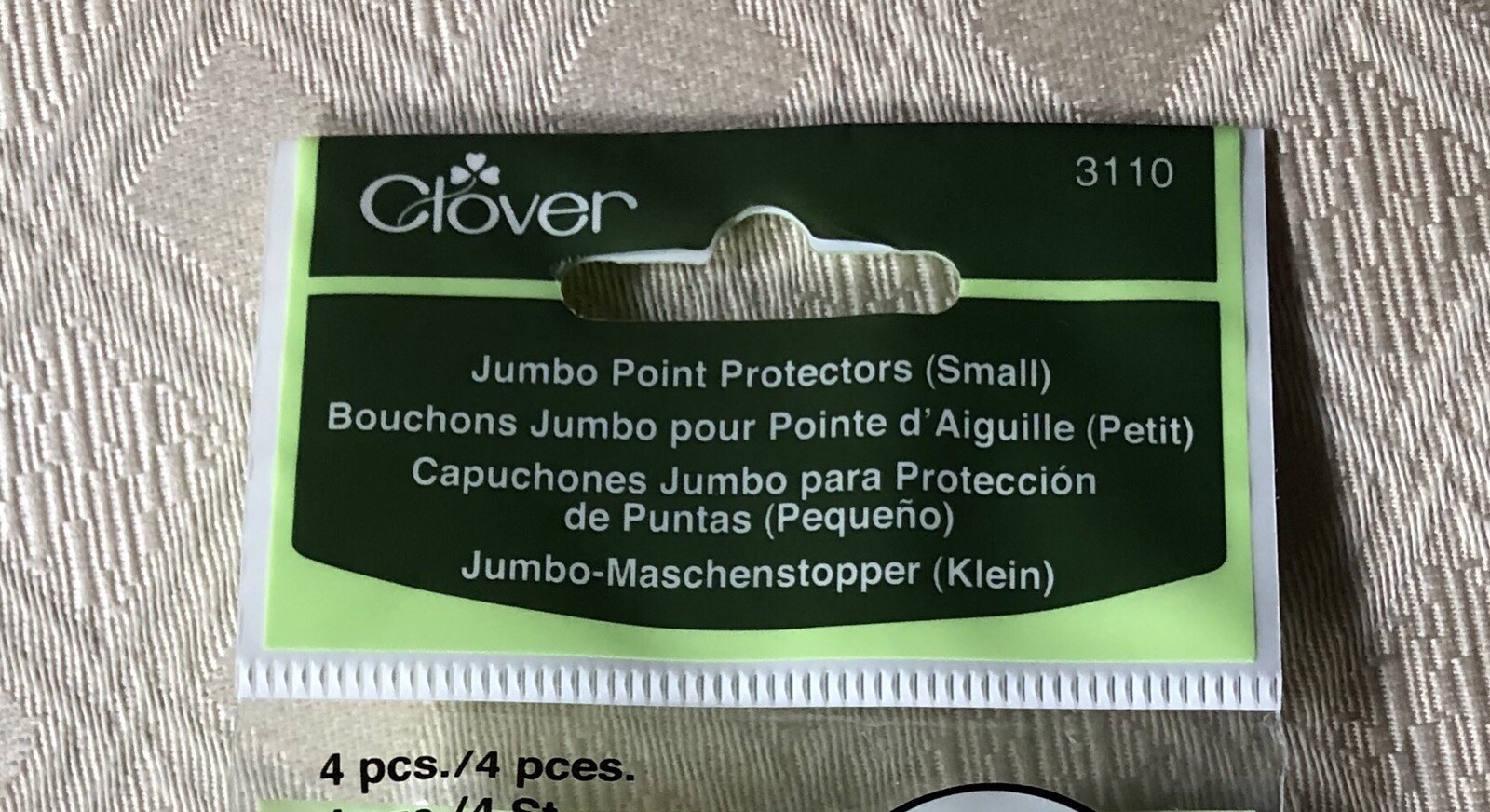 Clover Jumbo Protectors (Small) 4 pcs. 3110