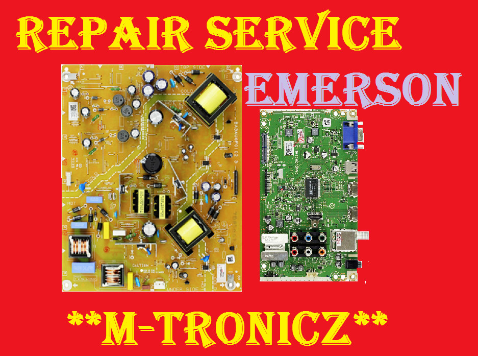 EMERSON LF501EM5F SPLASH SCREEN THEN TURNS OFF REPAIR SERVICE