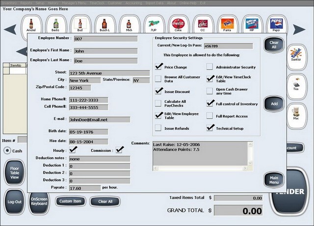 Maid Retail 3nStar Touch Screen Computer All-in-One Printer Drawer 2D Scanner